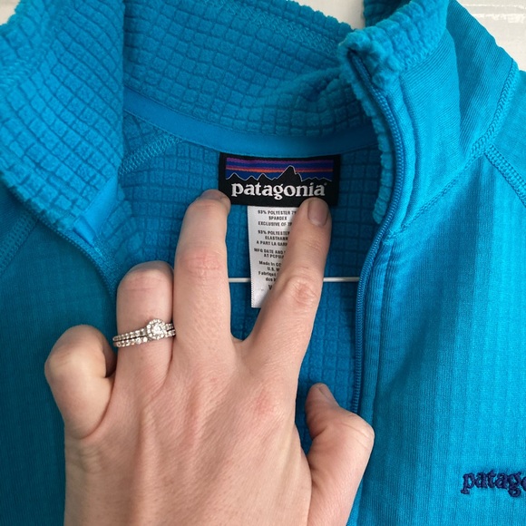 EUC Patagonia Lightweight Quarter Zip Jacket Size L - Picture 6 of 6